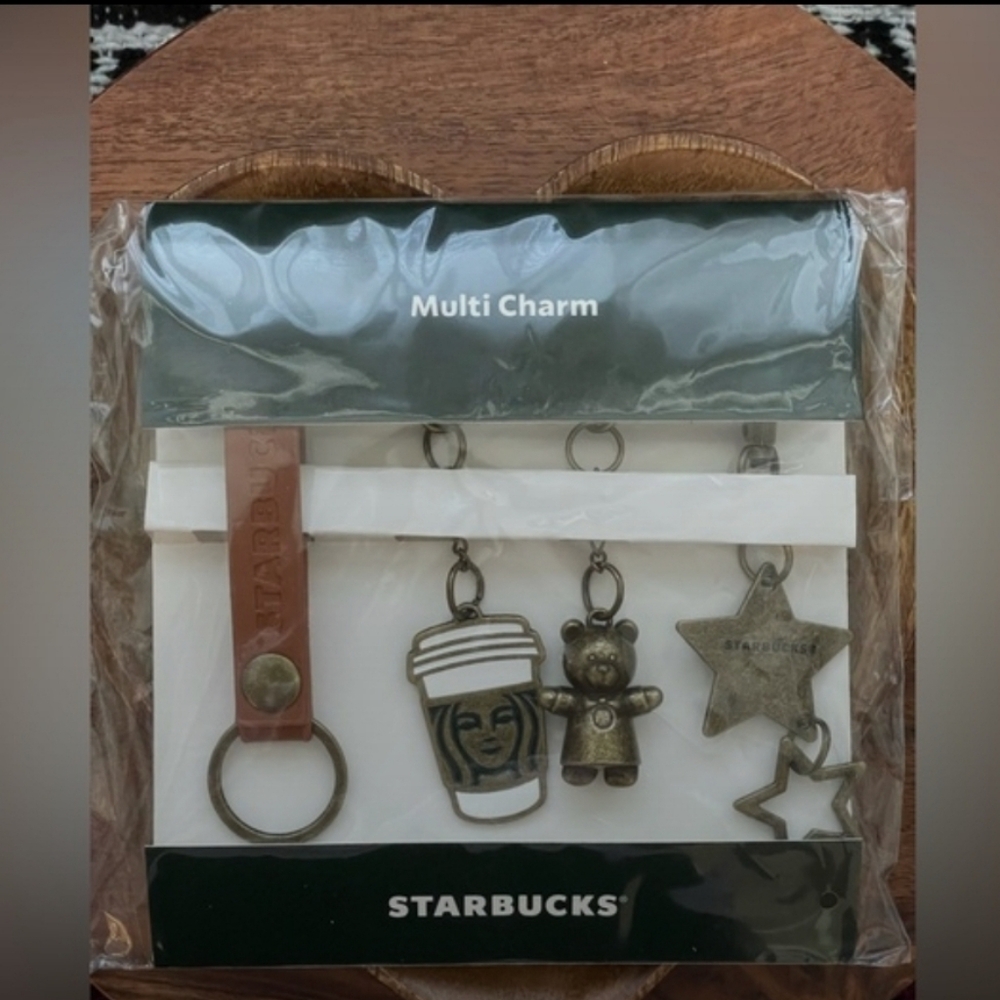 Starbucks 2025 Japan Exclusive Multi Charm Keychain Buyer's Choice